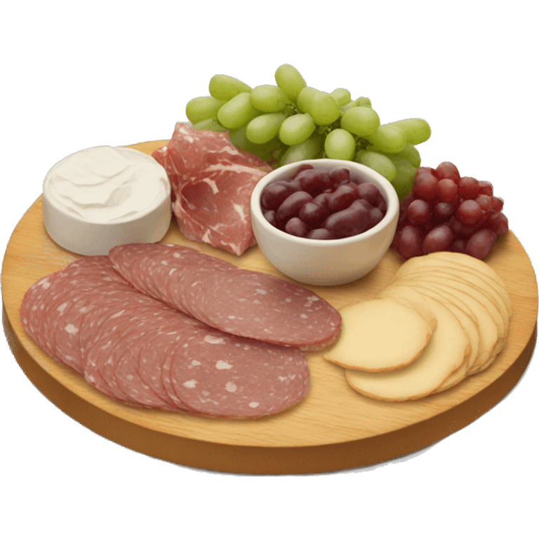 a charcuterie board emoji