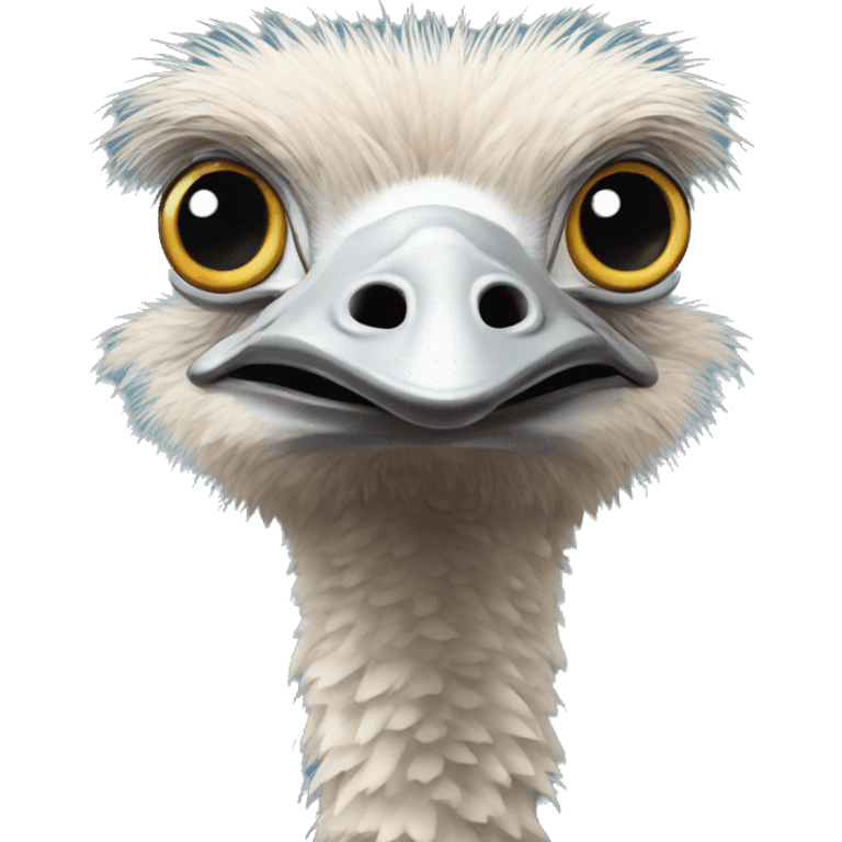 Ostrich emoji