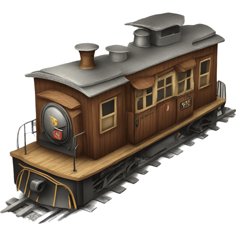 Old western train  emoji