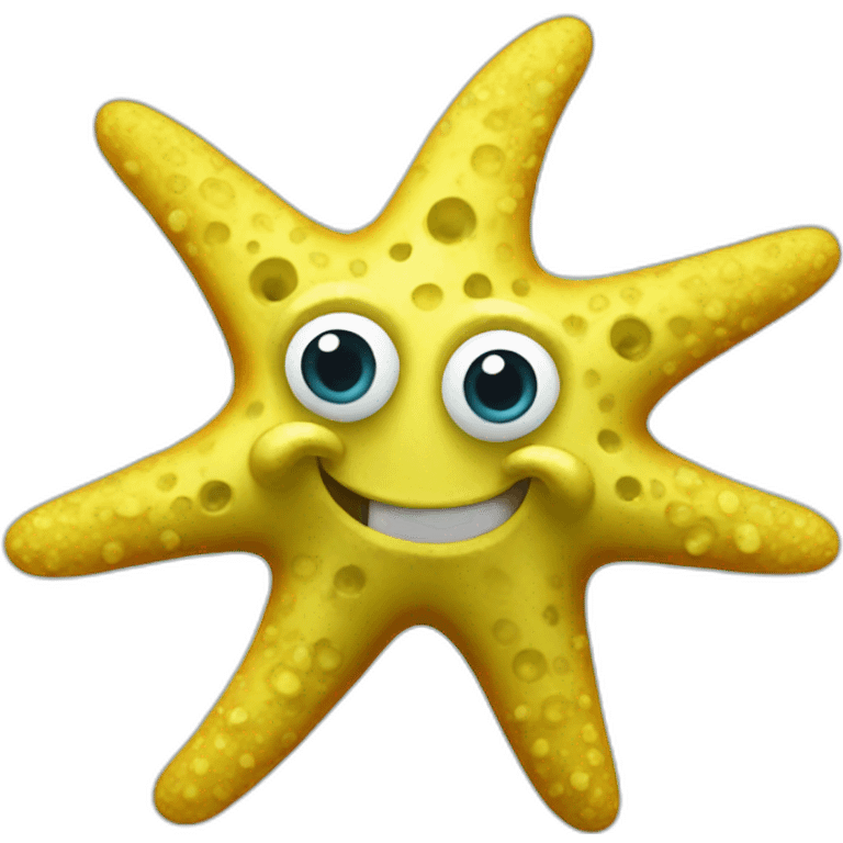 spongebob starfish emoji