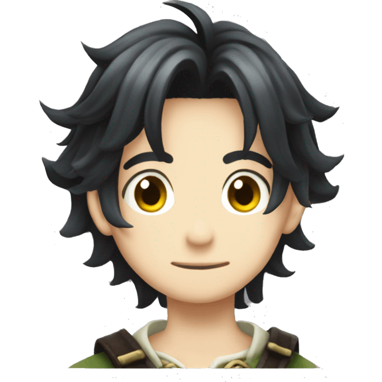 Meliodas adult dark hair emoji