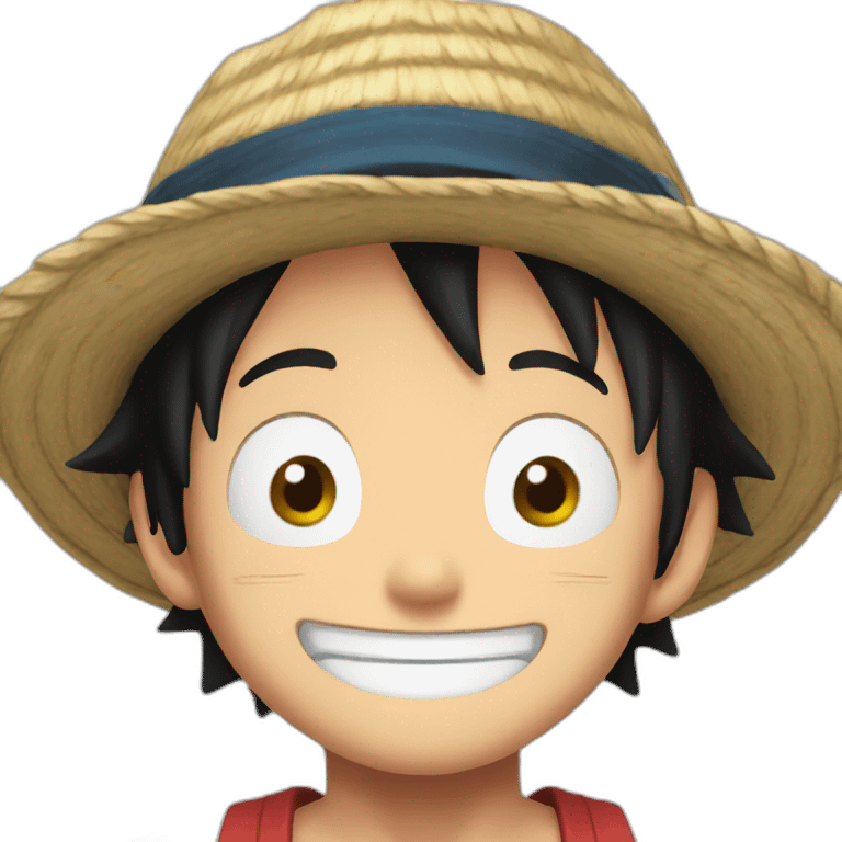 luffy happy emoji