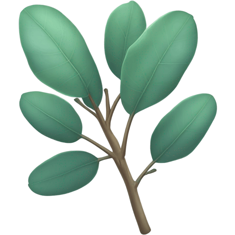 Eucalyptus branch emoji