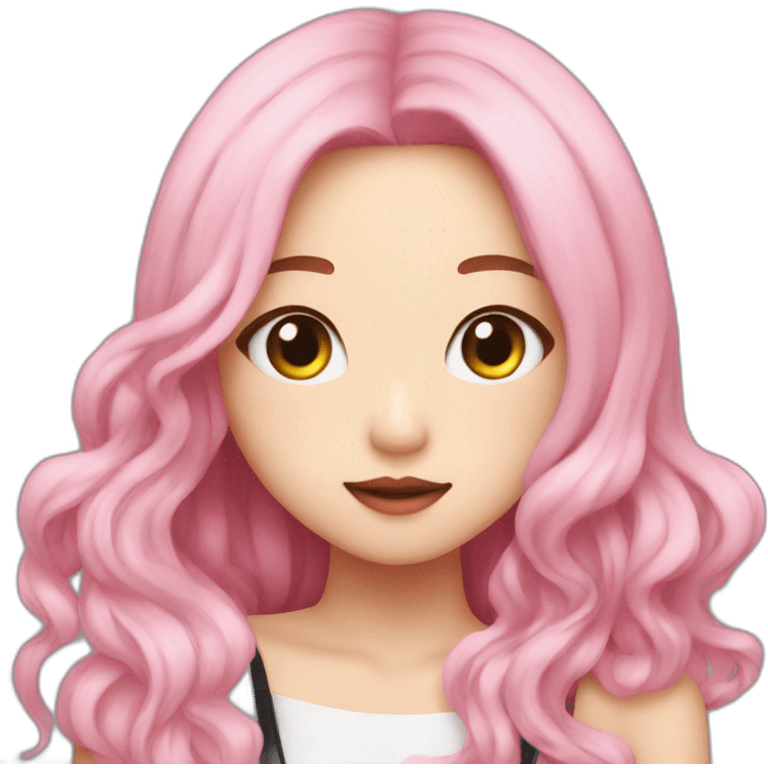 blackpink rose emoji