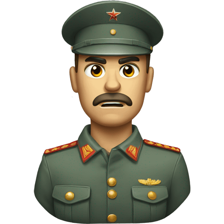 ussr soldier angry emoji