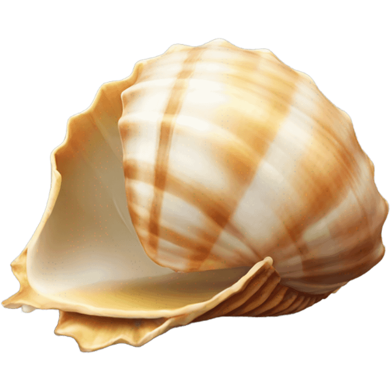 An island shell emoji