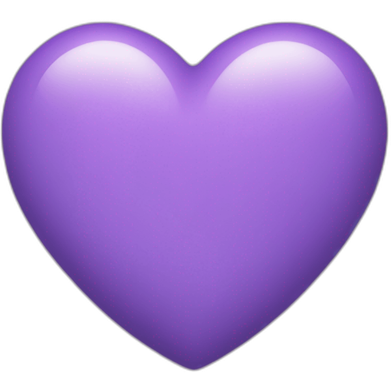 Coeur violet avec écrit à l'intérieur BTS emoji