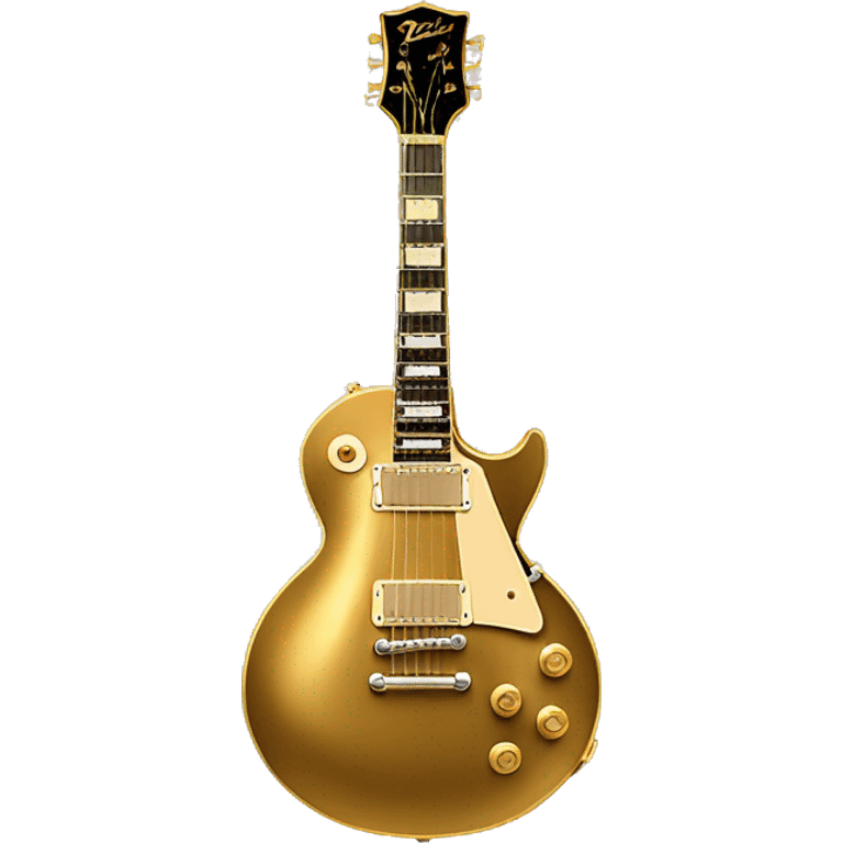 gibson les paul goldtop emoji