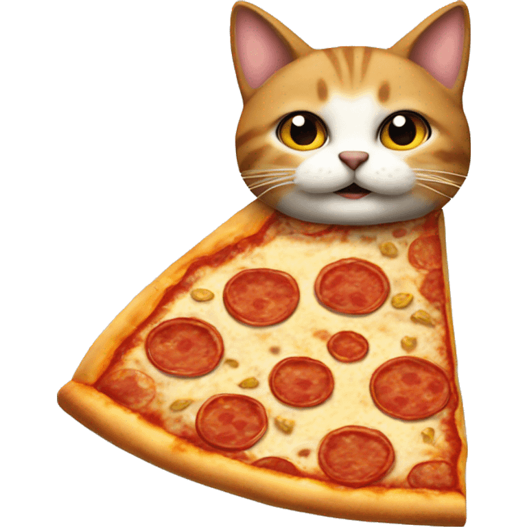 Gato pizza emoji