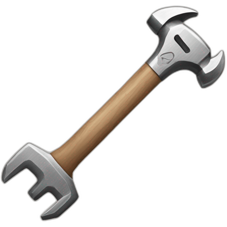 Hammer and wrench emoji