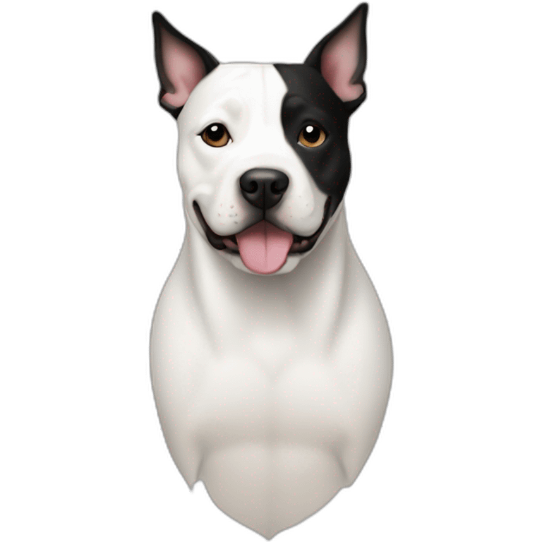 surfboard black and white amstaff emoji