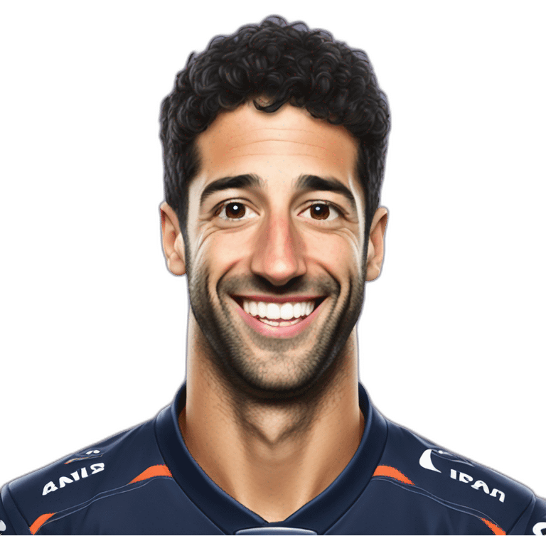 Daniel ricciardo sweat smile emoji