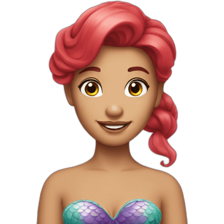 little mermaid emoji