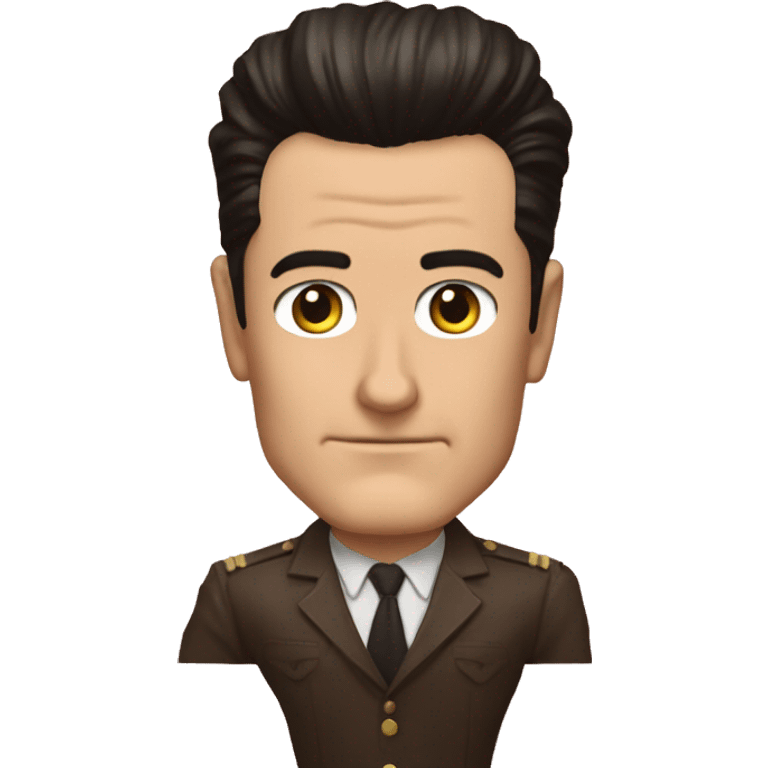 dale cooper con fondo de twin peaks emoji