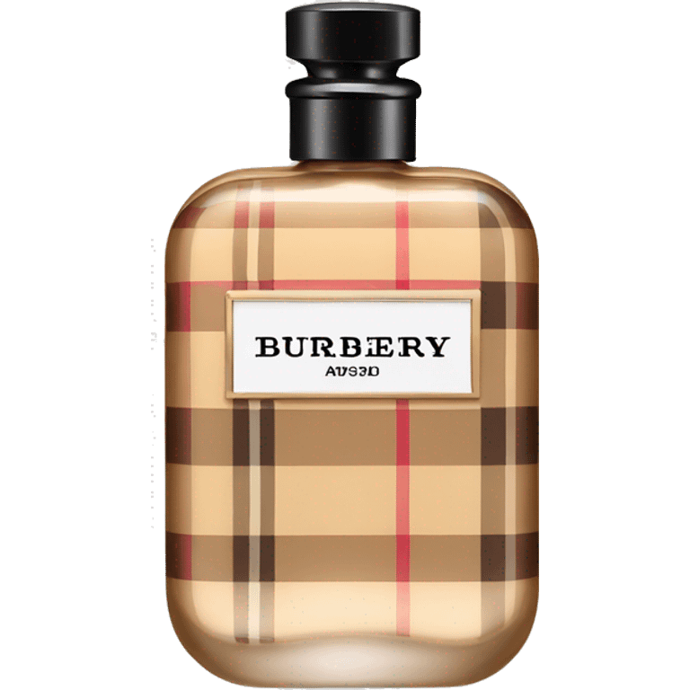 Burberry perfume emoji