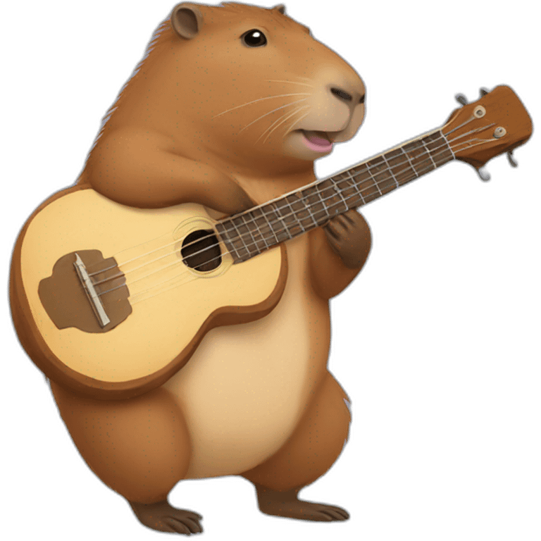 capybara-banjo emoji