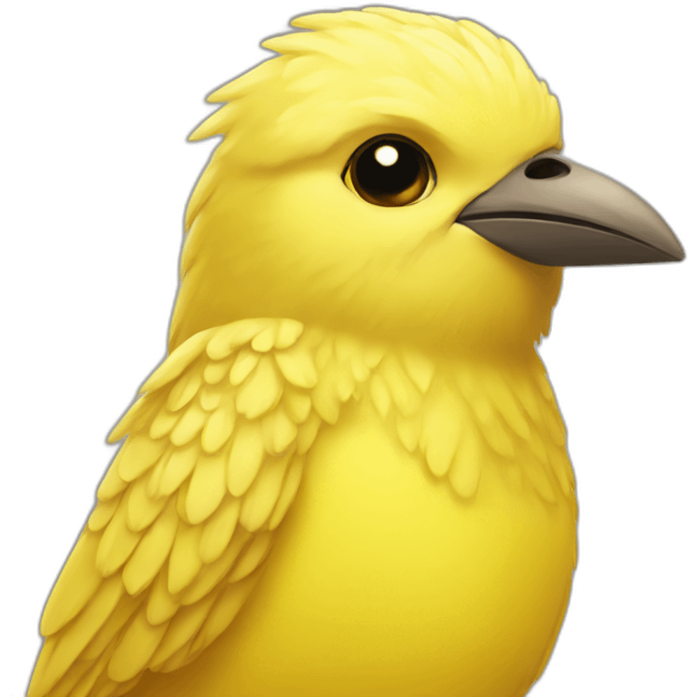 yellow bird emoji