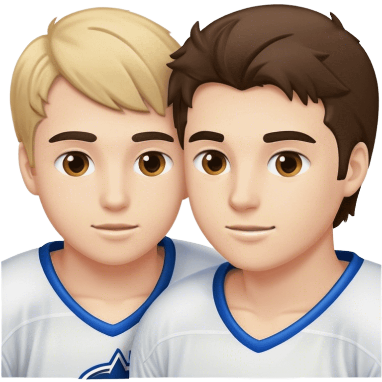 hockey boys in love emoji