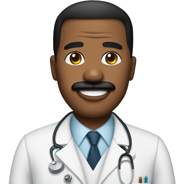 steve harvey in a doctor uniform emoji