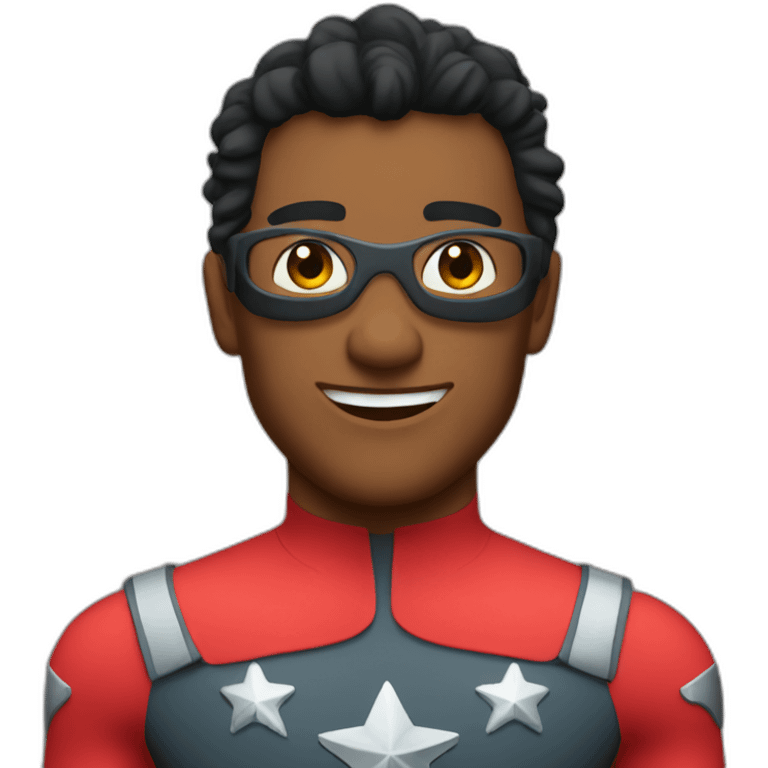 lycra hero emoji