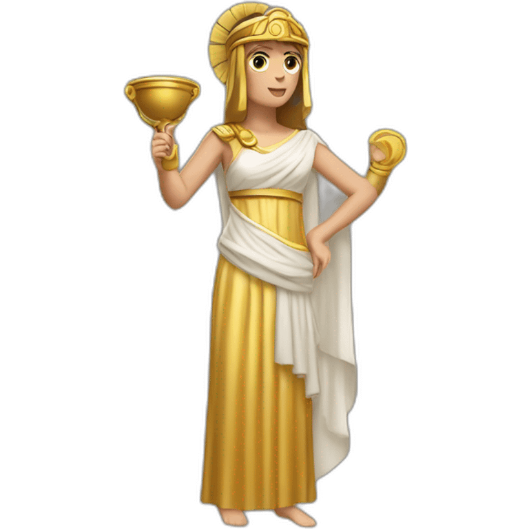 Athena la toutoune emoji