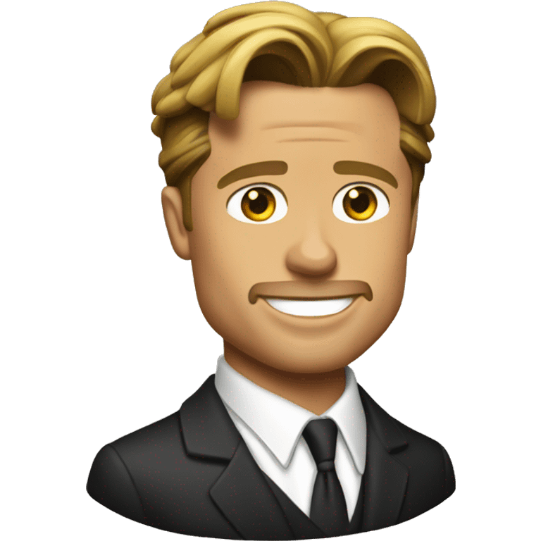 Brad Pitt Holiday  emoji