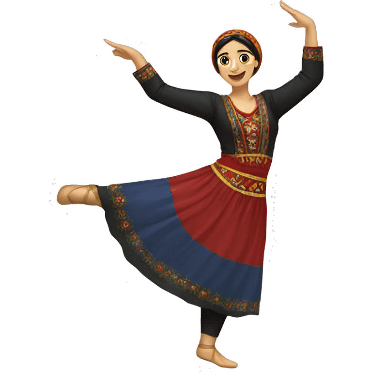 Armenian Folk Dancer emoji