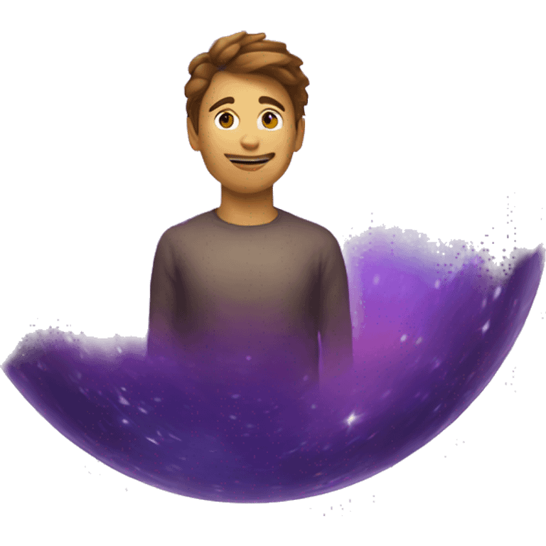 person inside magic sphere emoji