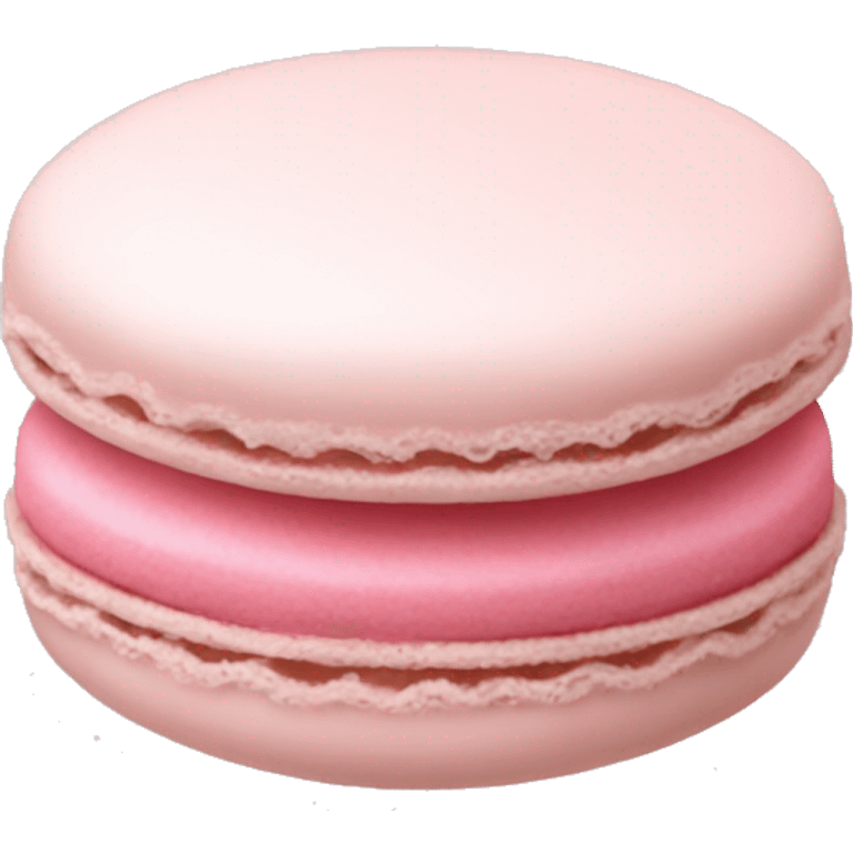 pale pink macaron emoji