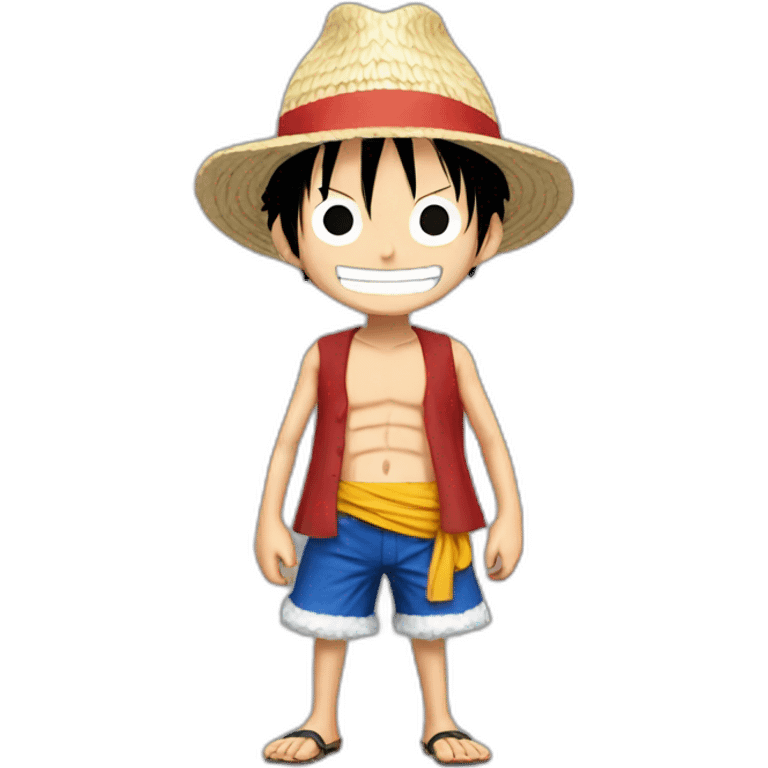 Luffy in one piece emoji