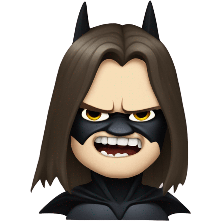 ozzy osbourne biting batman emoji