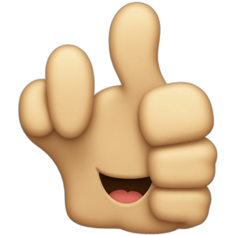 double thumbs up emoji