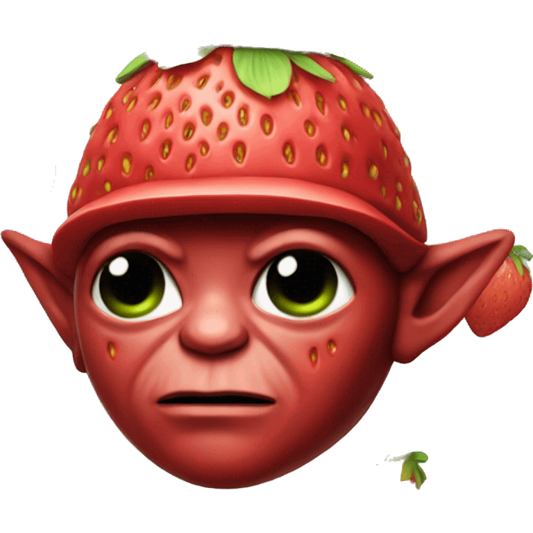 strawberry yoda emoji