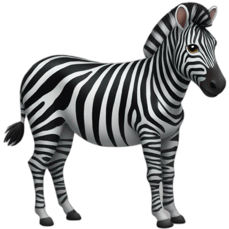 black-zebra emoji