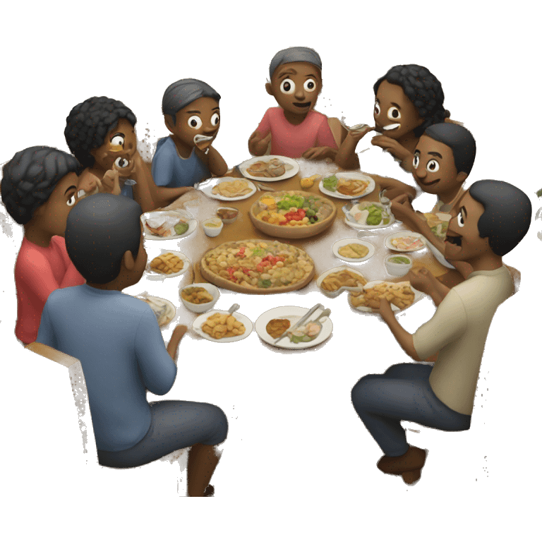 communal eating emoji