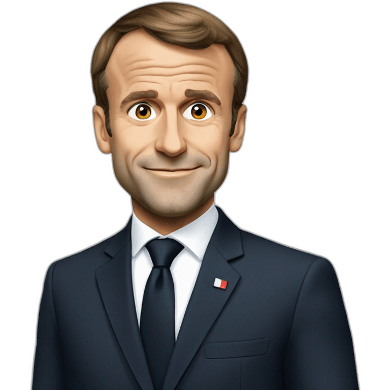 Emmanuel Macron emoji