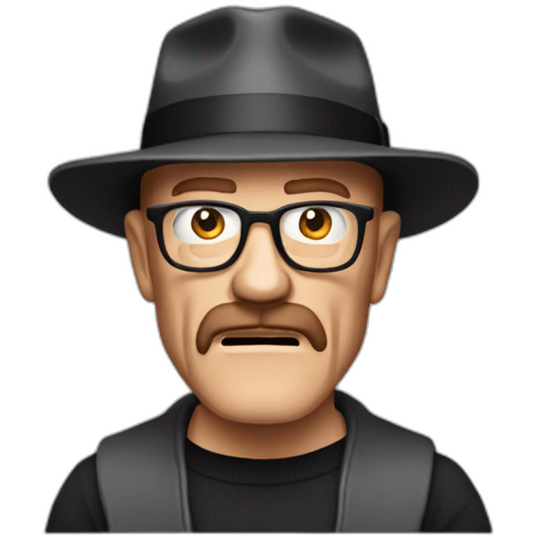 surprised heisenberg emoji emoji