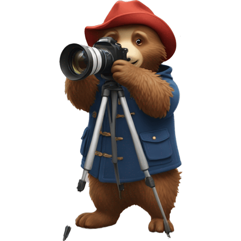 Paddington taking photos emoji