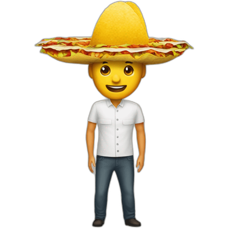 Taco al pastor emoji