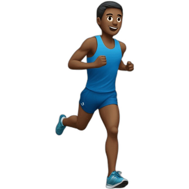 Marathon runner emoji