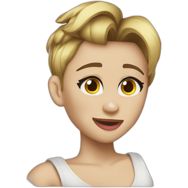 Miley Cyrus emoji