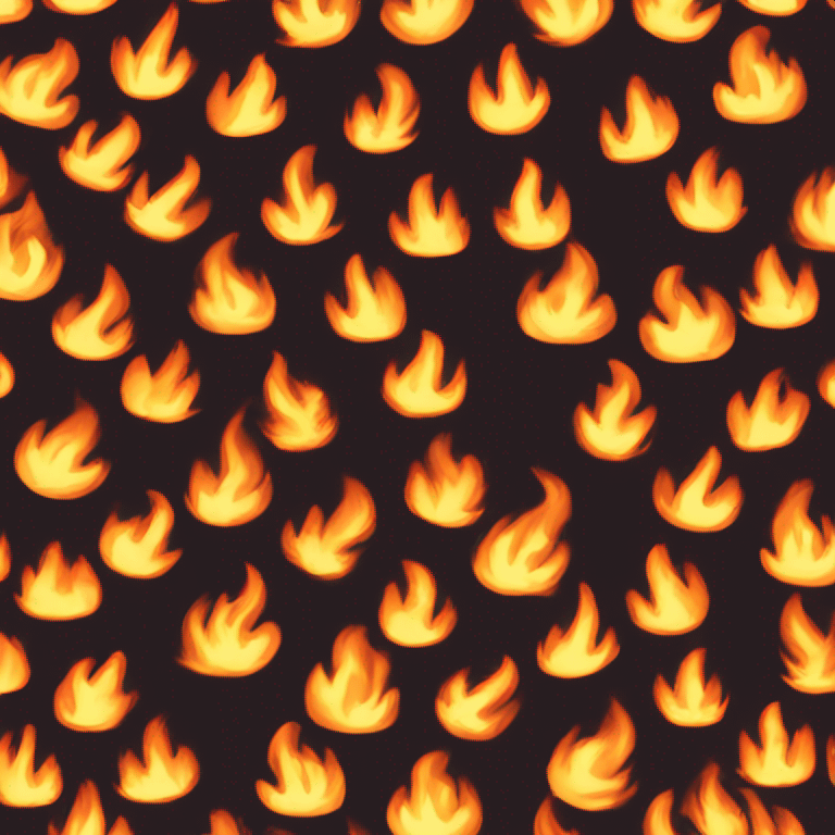 Fire and like emoji