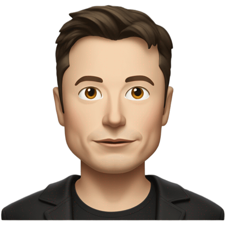 Elon Musk emoji