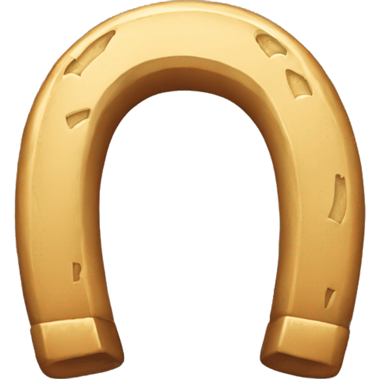 horseshoe luck emoji