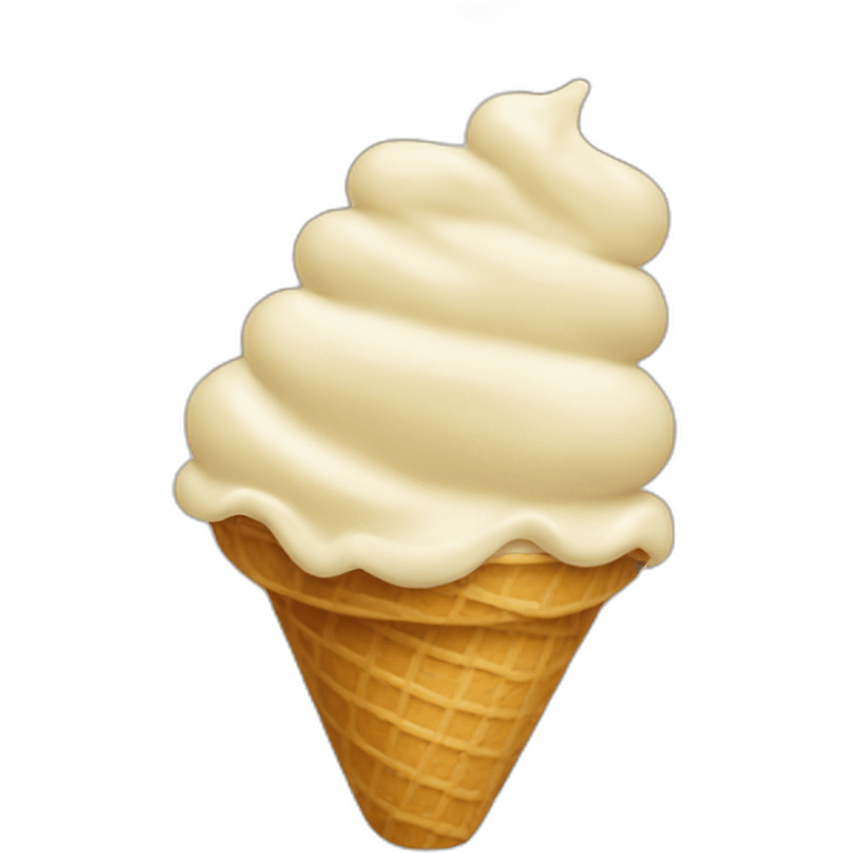 The weekend eat ice cream emoji