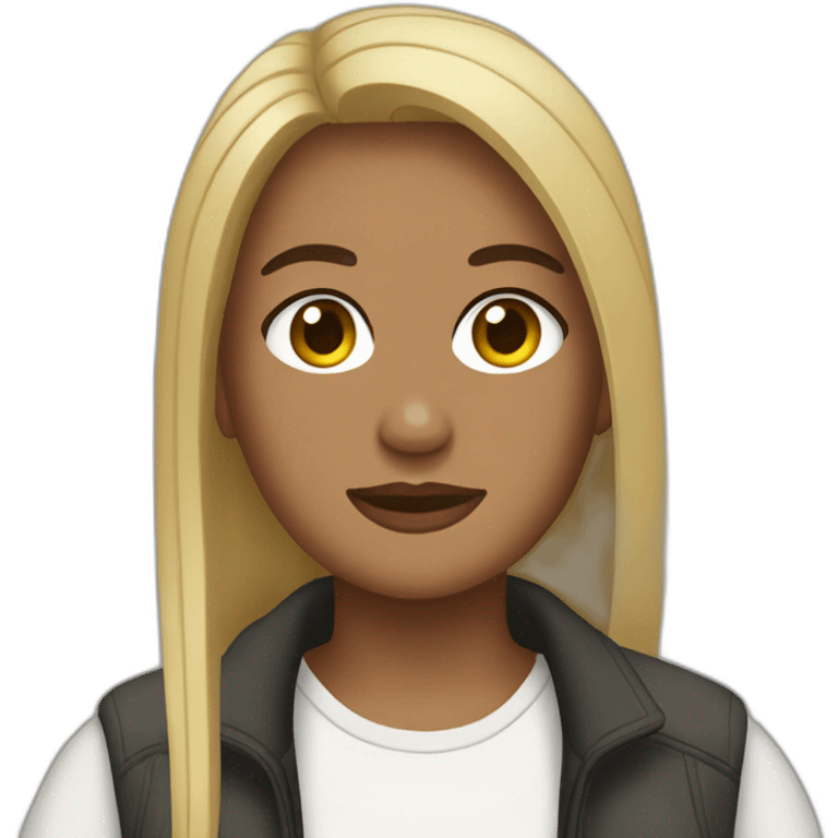 Kanye weste female emoji