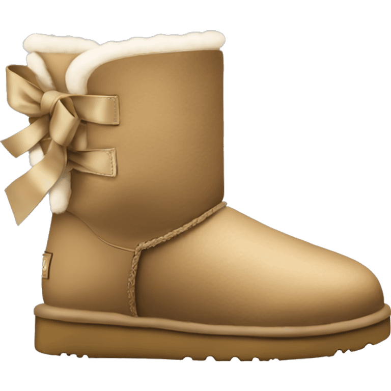 Bailey bow Uggs emoji