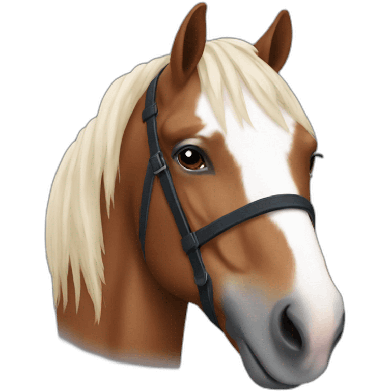 Emmanuel macro horse emoji