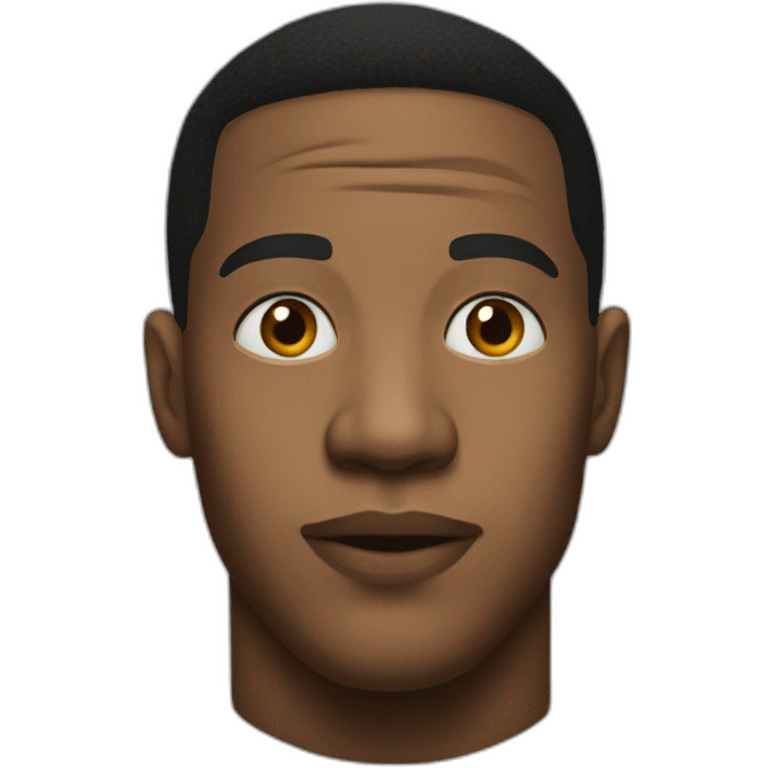 Jonathan Majors portrait emoji