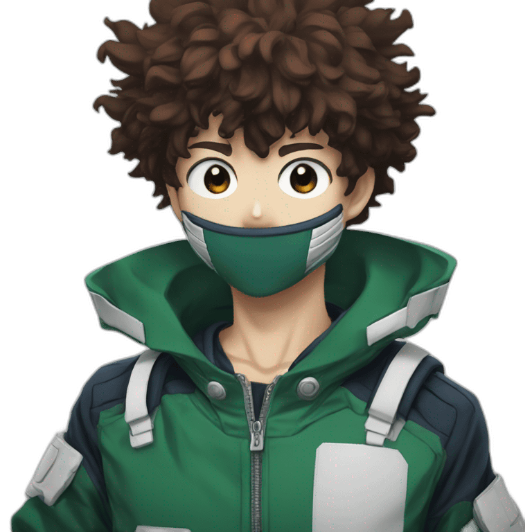 My hero academia izuku emoji